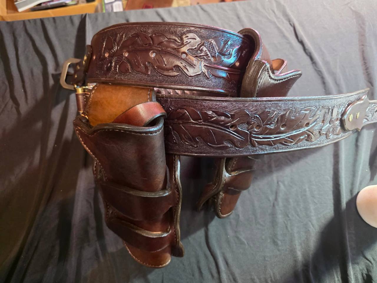 Handmade leather work by Trotter's Leathers